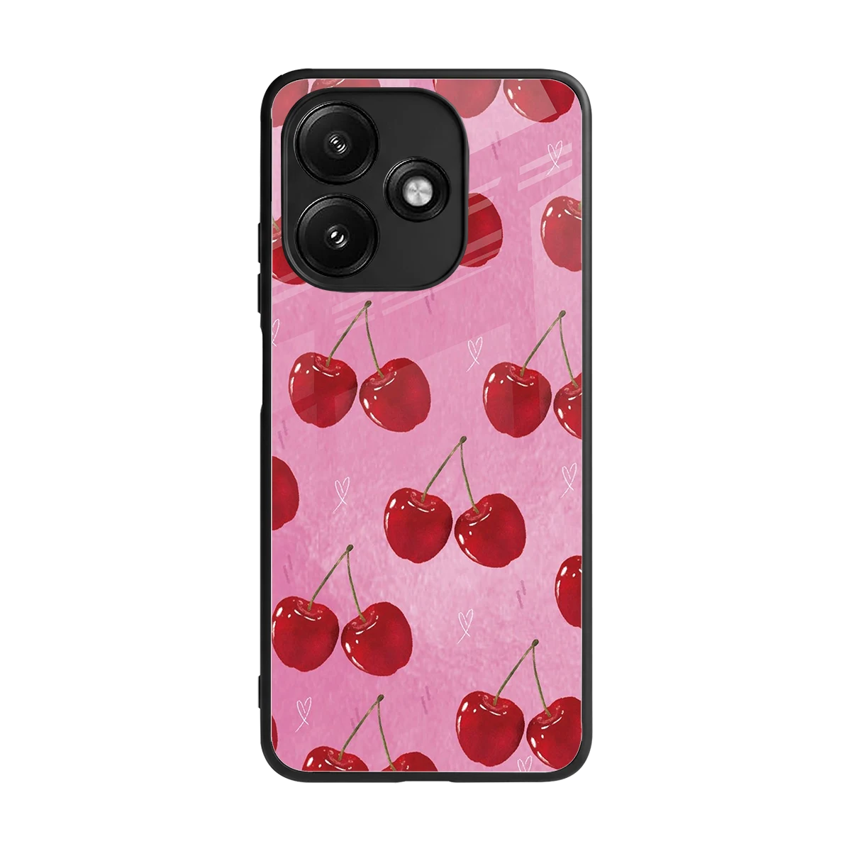 Cherrylicious back phone cover | glass case for redmi 12 5g