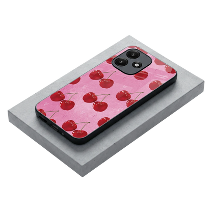 Cherrylicious stylish phone case for redmi 12 5g | glossy glass and slim fit