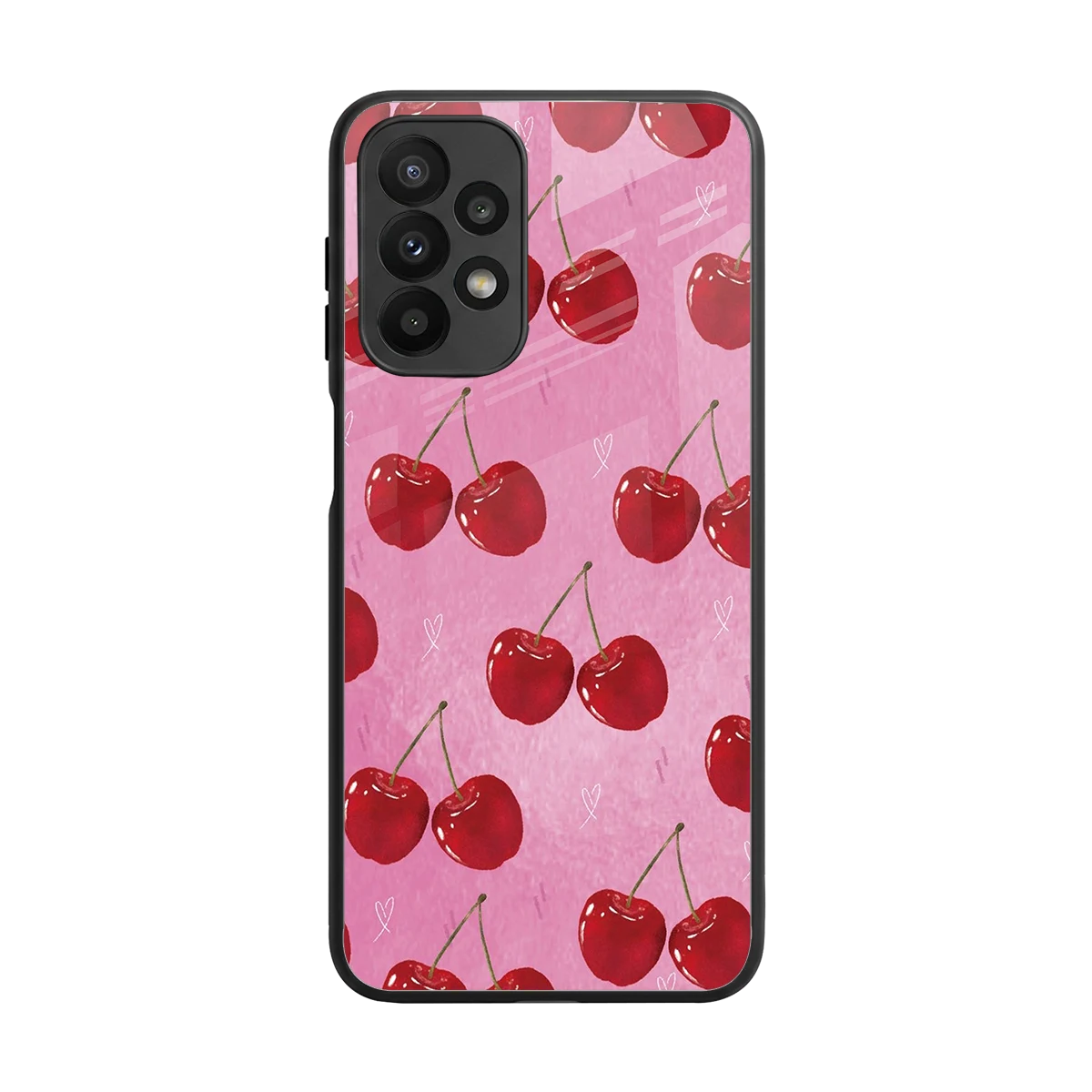 Cherrylicious back phone cover | glass case for samsung galaxy a23