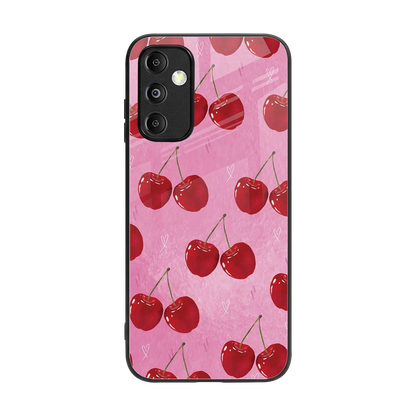 Cherrylicious back phone cover | glass case for samsung galaxy m14 5g