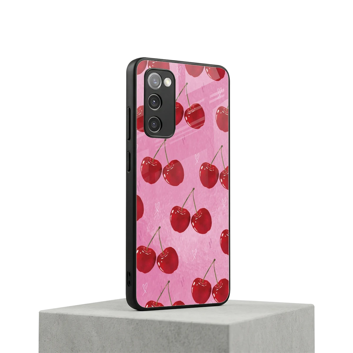 Cherrylicious samsung galaxy s20 fe mobile cover | shockproof glass phone case