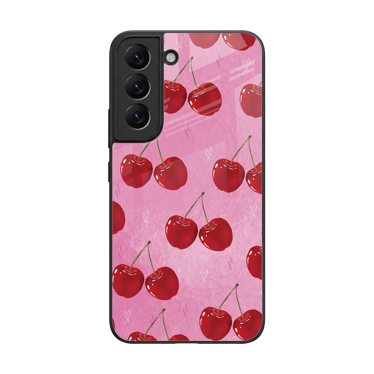 Cherrylicious back phone cover | glass case for samsung galaxy s22