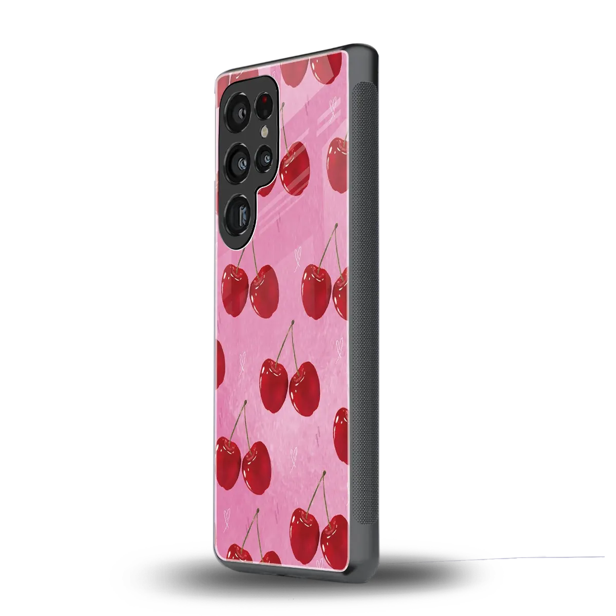 Cherrylicious samsung galaxy s25 ultra mobile cover | shockproof glass phone case
