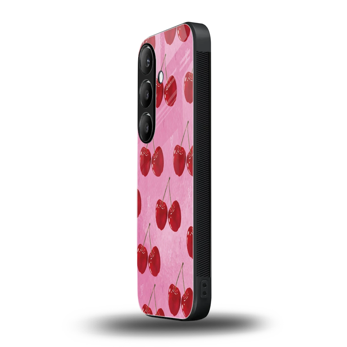 Cherrylicious samsung galaxy s25 fe mobile cover | shockproof glass phone case