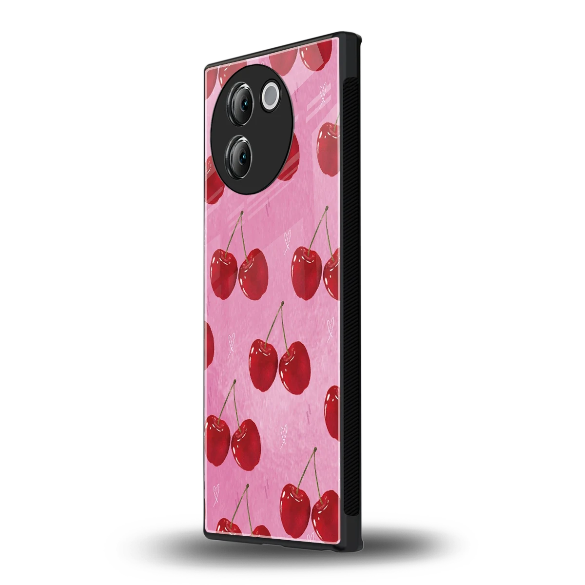 Cherrylicious vivo v30e mobile cover | shockproof glass phone case