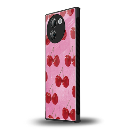 Cherrylicious vivo v30e mobile cover | shockproof glass phone case