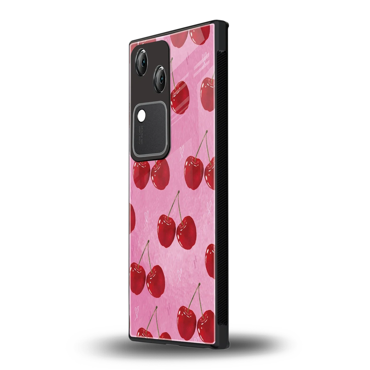 Cherrylicious vivo v30 mobile cover | shockproof glass phone case