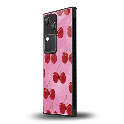 Cherrylicious vivo v30 mobile cover | shockproof glass phone case