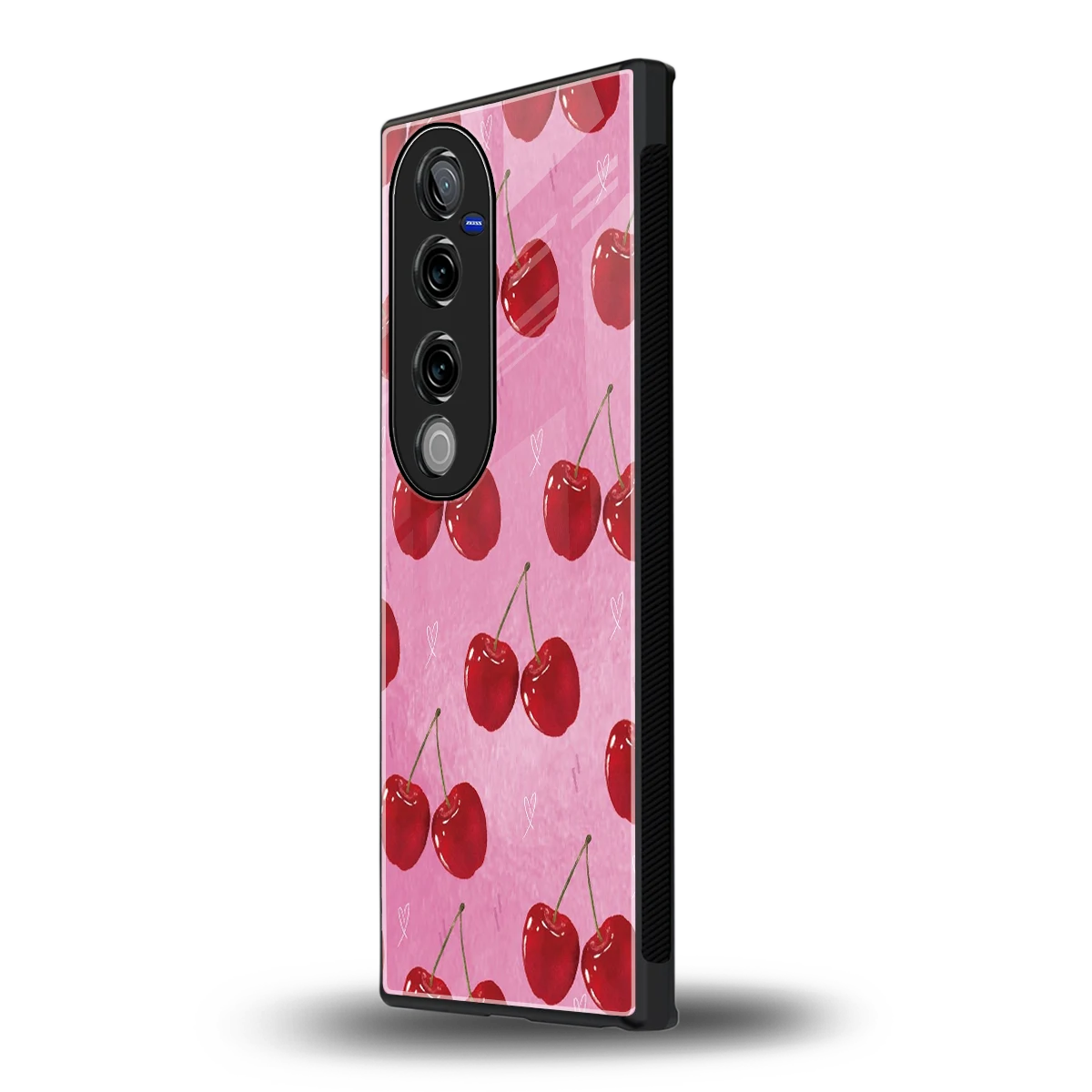 Cherrylicious vivo v40 pro mobile cover | shockproof glass phone case