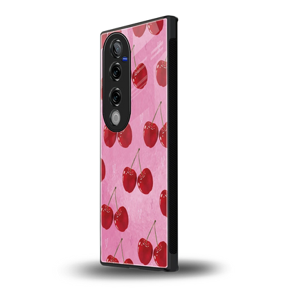 Cherrylicious vivo v40 pro mobile cover | shockproof glass phone case