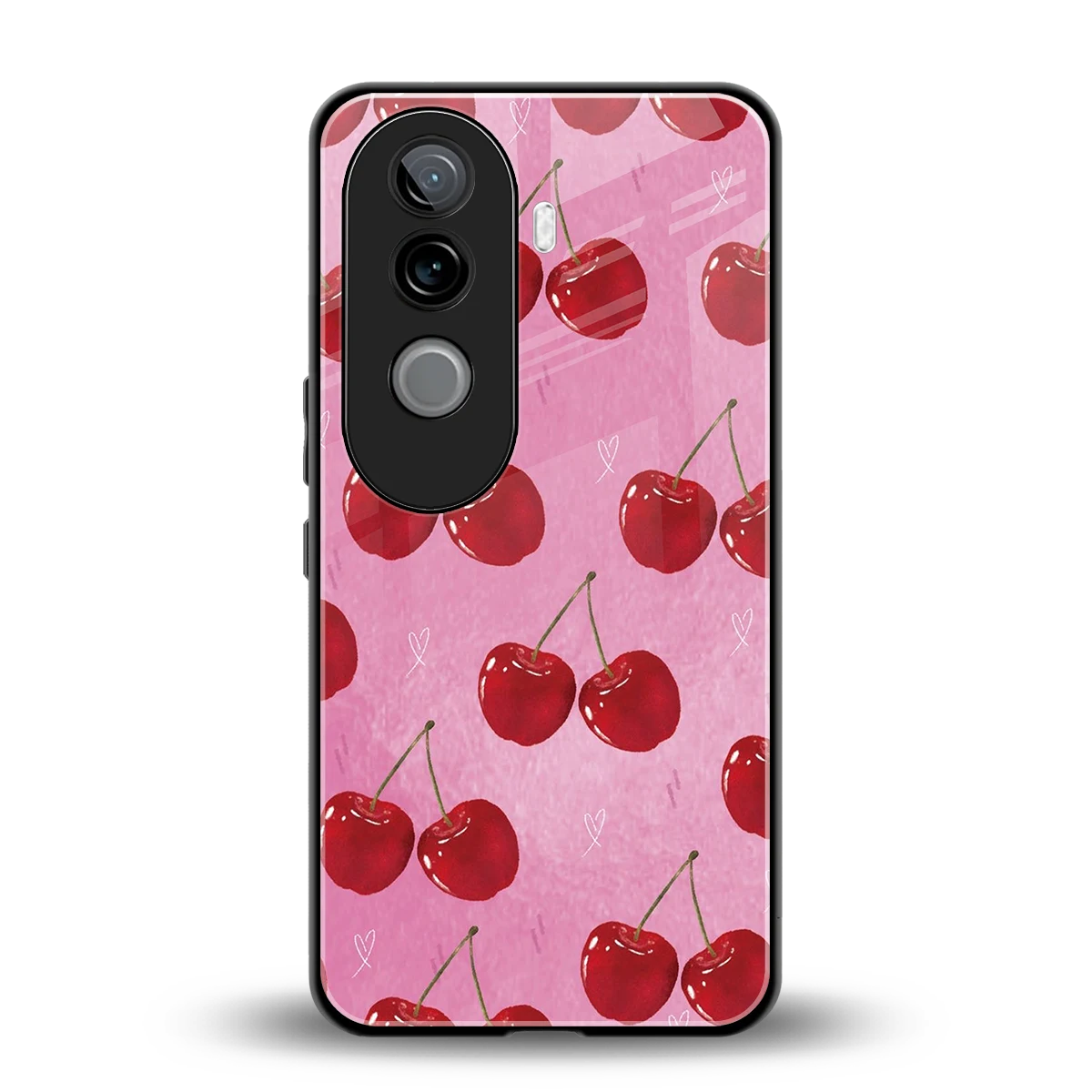 Cherrylicious back phone cover | glass case for vivo v40e