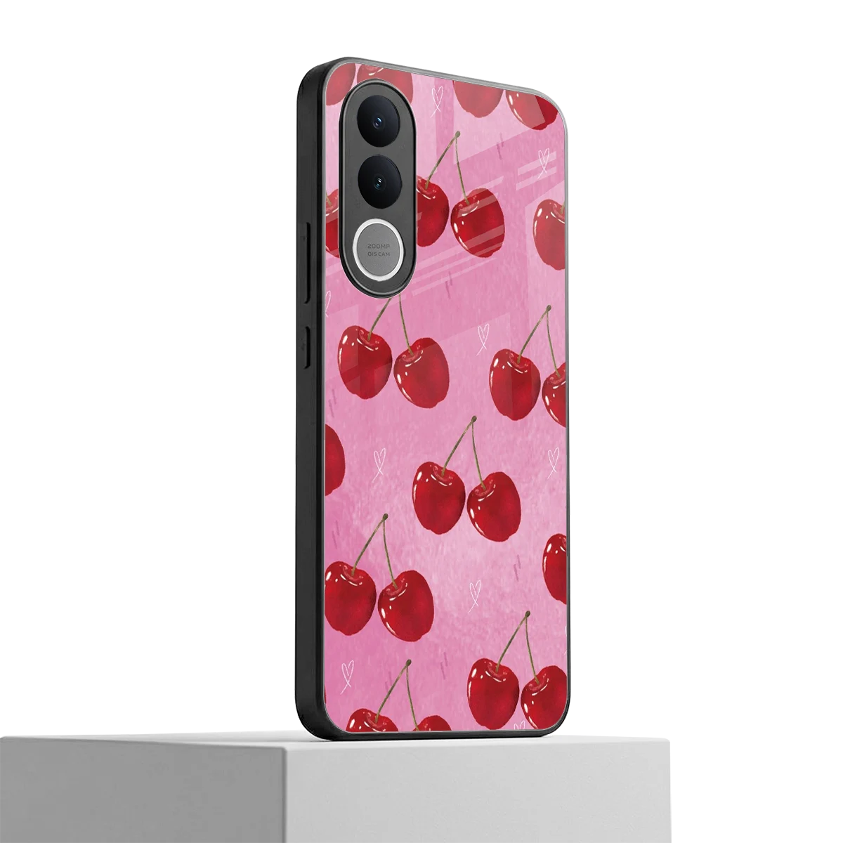 Cherrylicious vivo v70 fe mobile cover | shockproof glass phone case