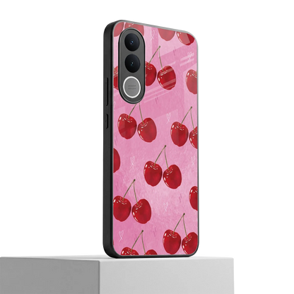 Cherrylicious vivo v70 fe mobile cover | shockproof glass phone case