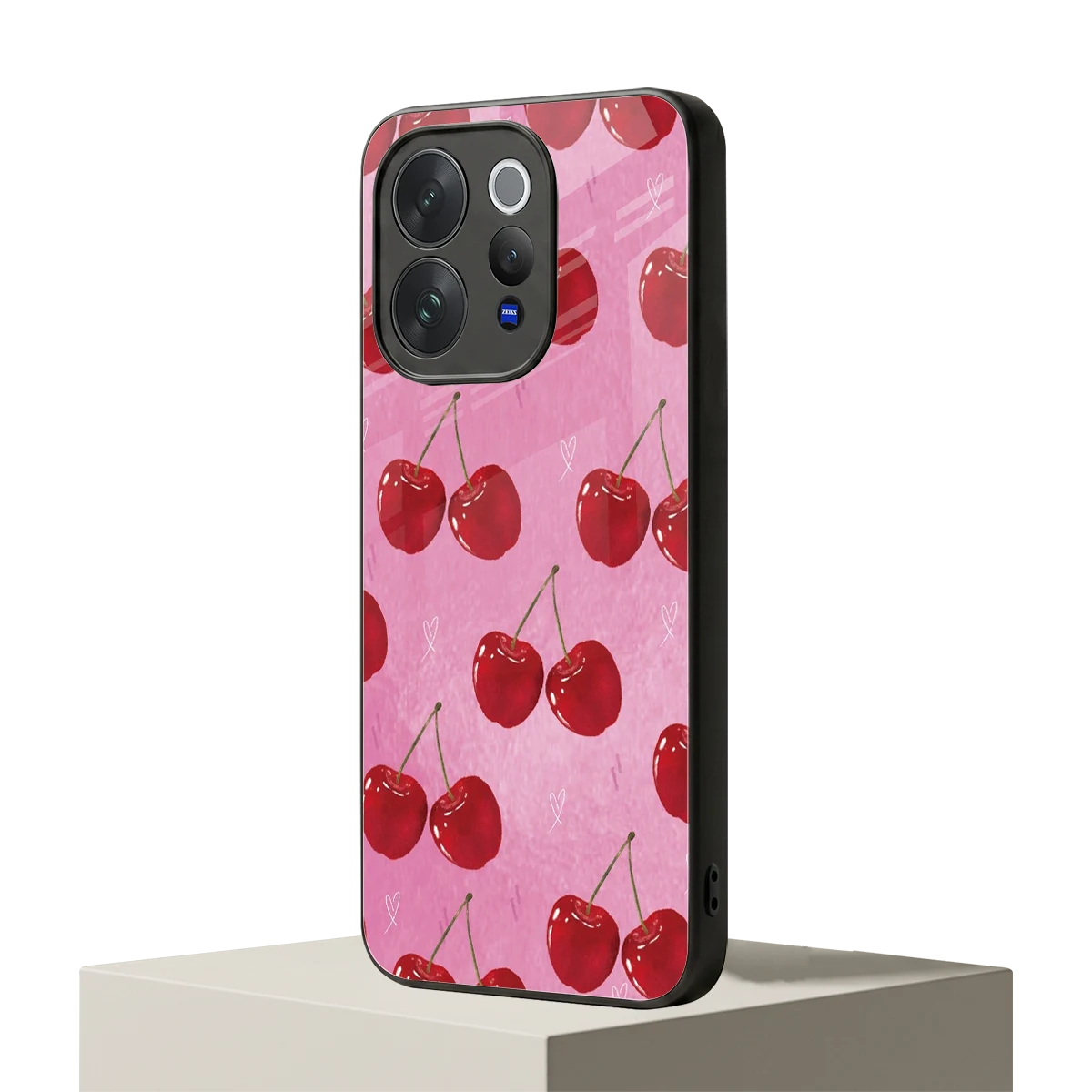 Cherrylicious vivo v70 mobile cover | shockproof glass phone case