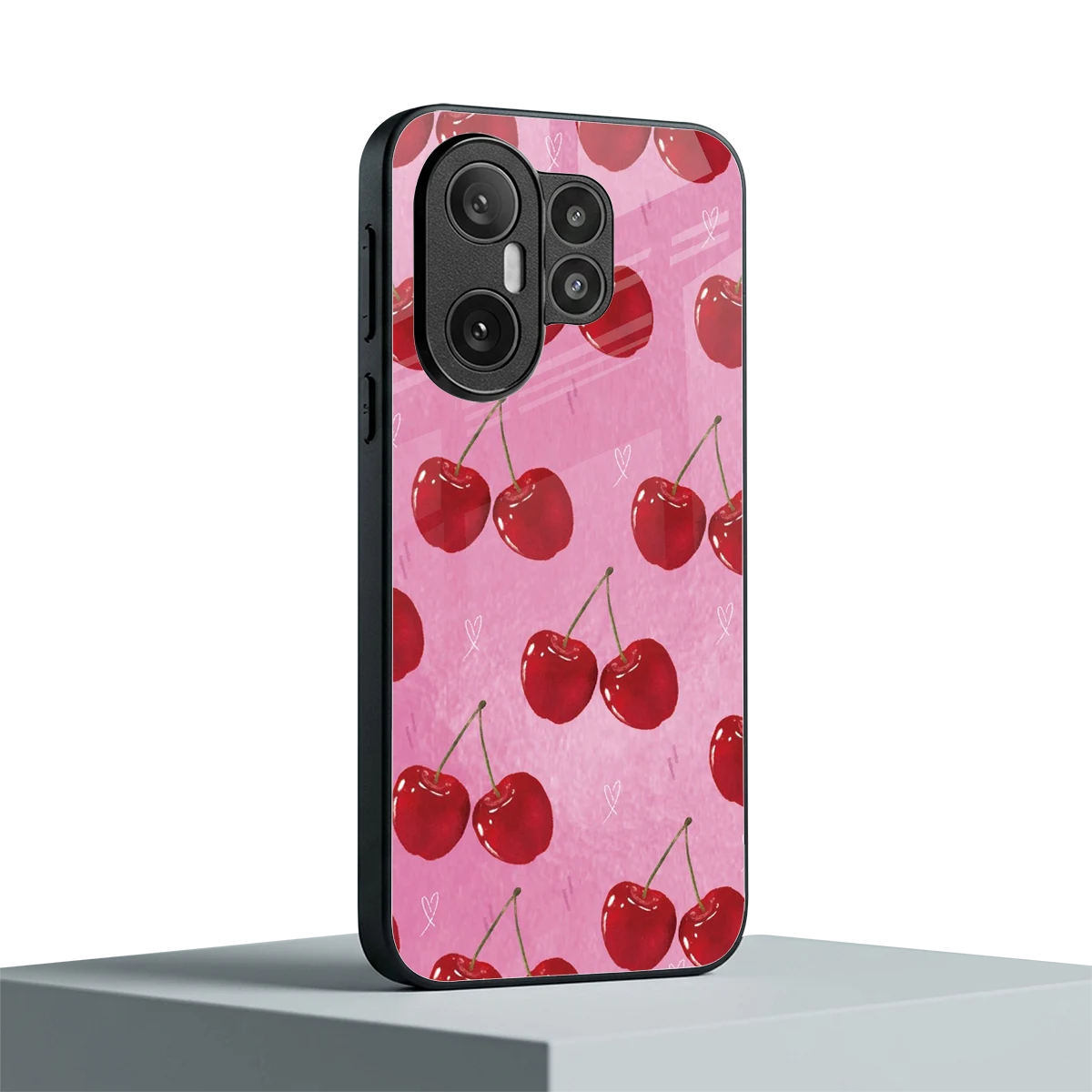 Cherrylicious vivo x200 fe mobile cover | shockproof glass phone case