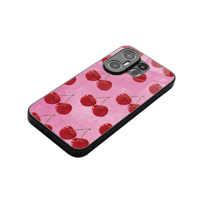 Cherrylicious stylish phone case for vivo x200 fe | glossy glass and slim fit