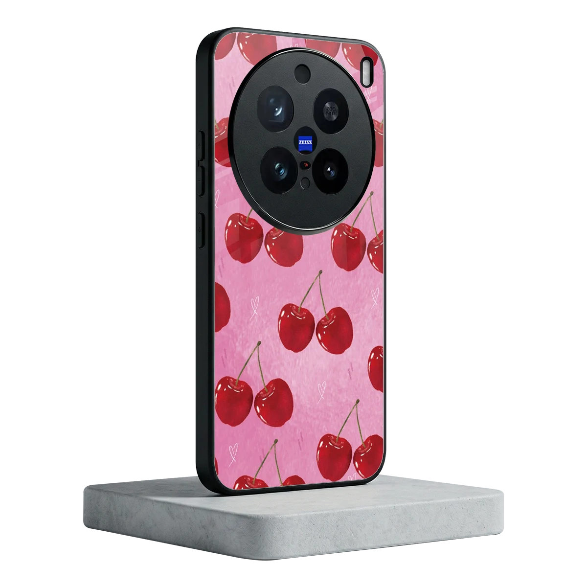 Cherrylicious vivo x200 pro mobile cover | shockproof glass phone case