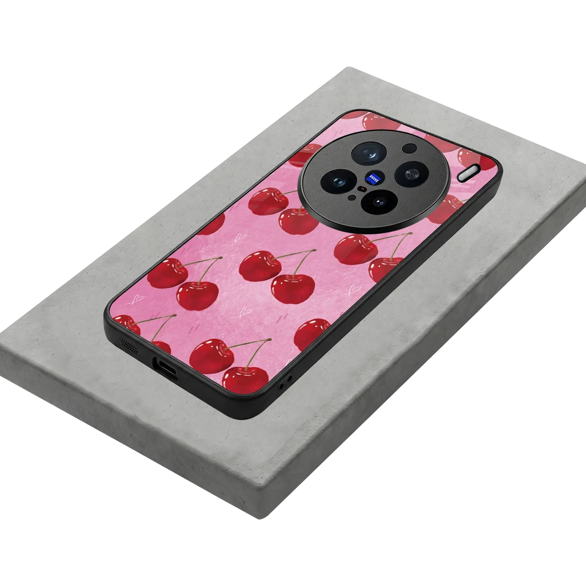 Cherrylicious stylish phone case for vivo x200 pro | glossy glass and slim fit