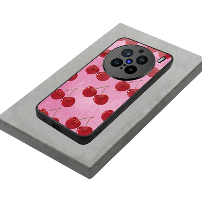 Cherrylicious stylish phone case for vivo x200 pro | glossy glass and slim fit