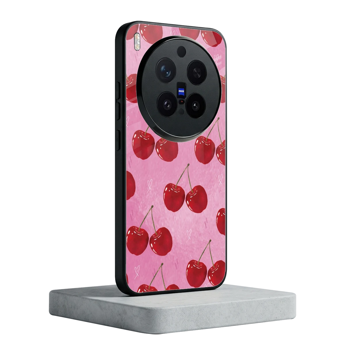 Cherrylicious vivo x300 pro mobile cover | shockproof glass phone case