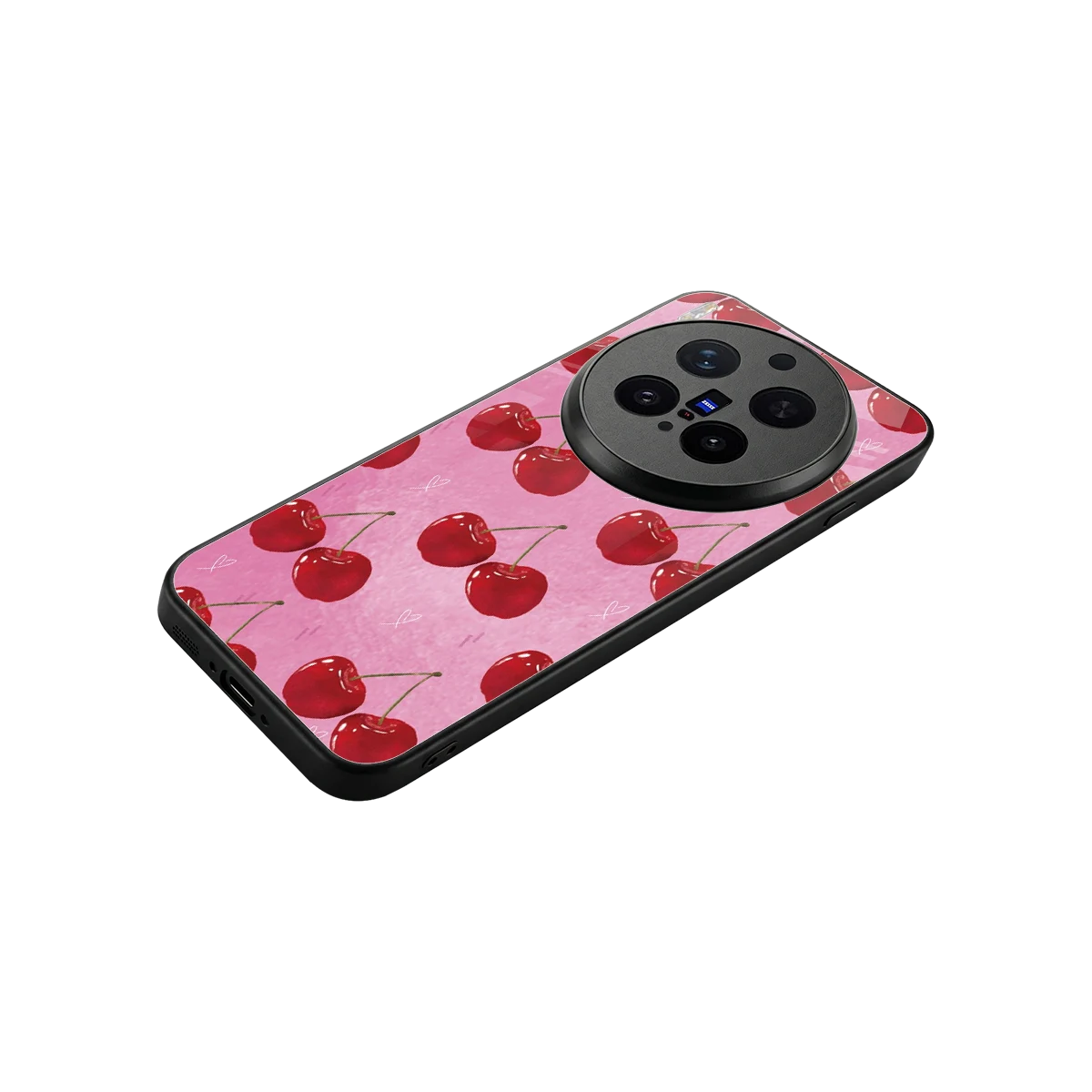 Cherrylicious stylish phone case for vivo x300 pro | glossy glass and slim fit