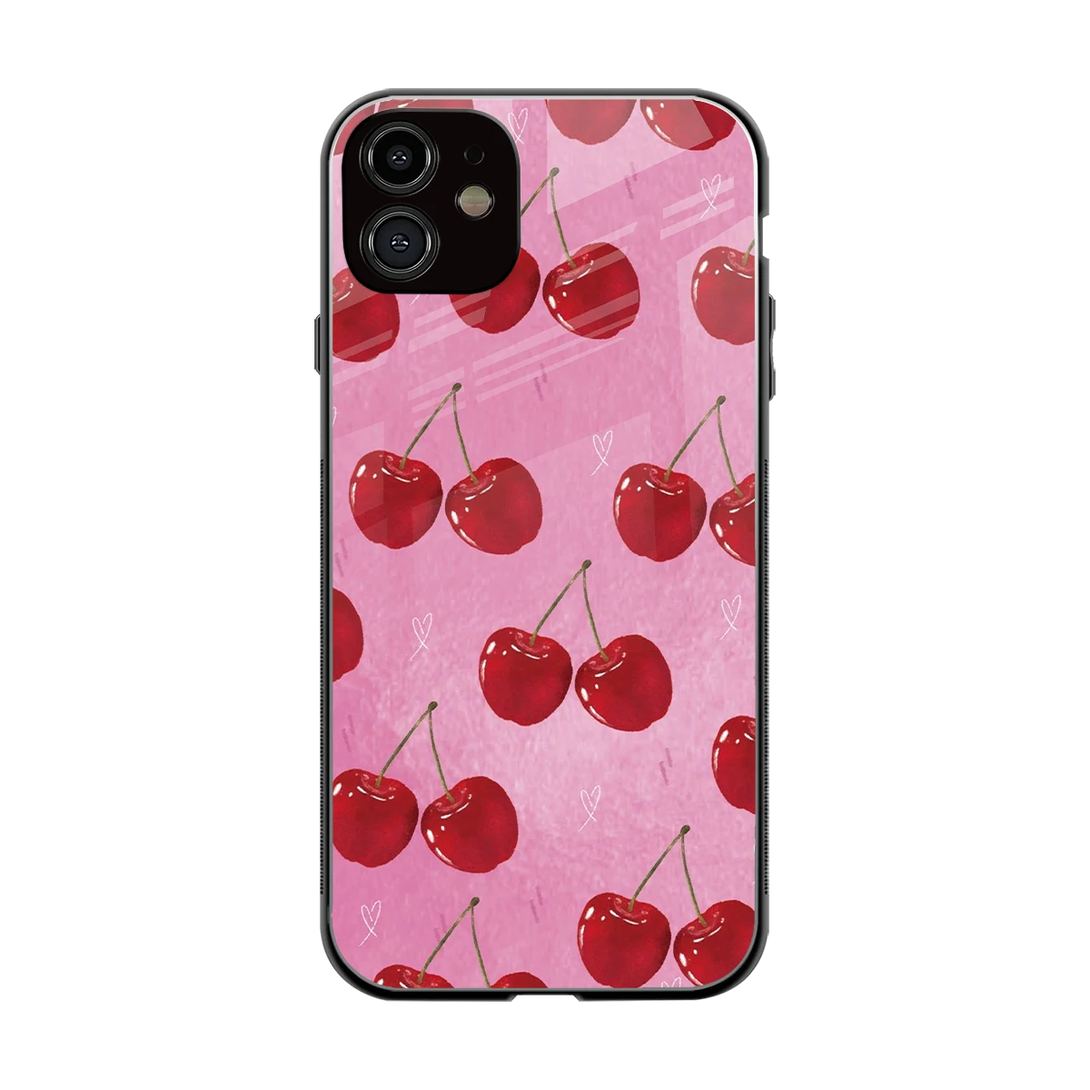 Cherrylicious back phone cover | glass case for iphone 11