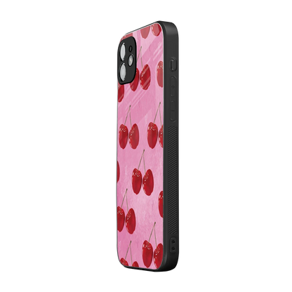 Cherrylicious iphone 12 mobile cover | shockproof glass phone case