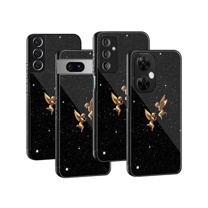 Stylish Glass Back Case for All Smartphones iPhone, Samsung, OnePlus, Pixel, Redmi, Oppo, Vivo, Motorola