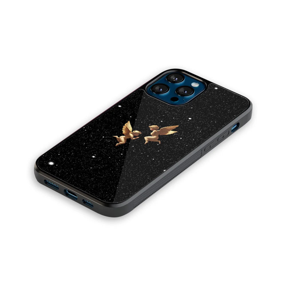 Luxury Glass Back Mobile Cover for iPhone, Samsung Galaxy, OnePlus, Pixel, Redmi & More