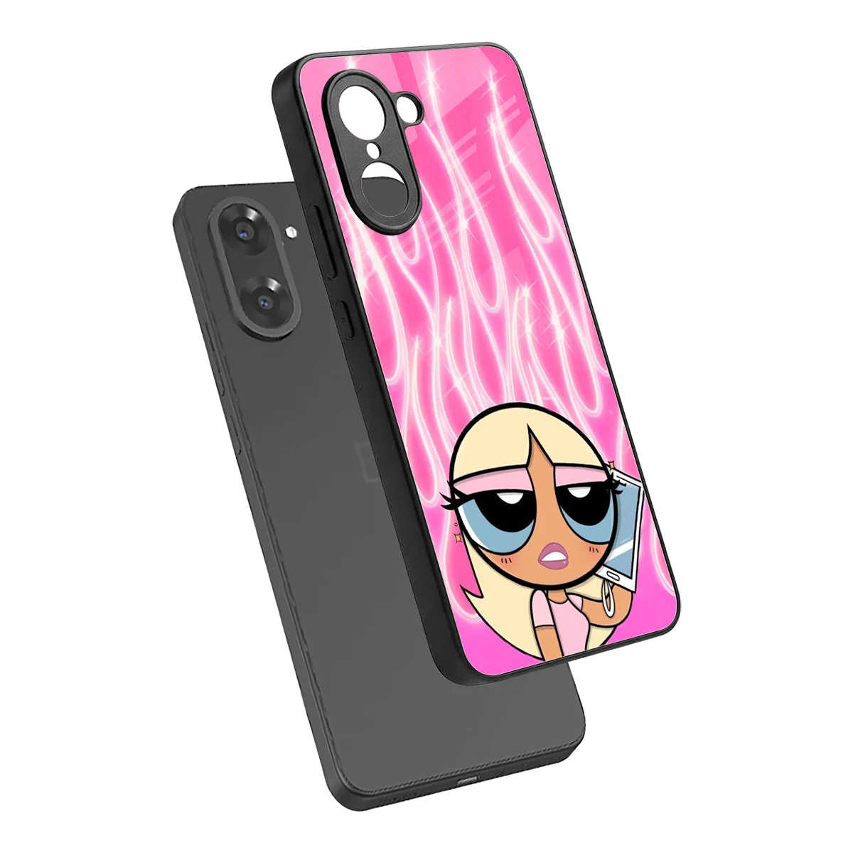 Chic Blaze sleek oneplus nord ce5 5g cover with tempered glass back and TPU edges