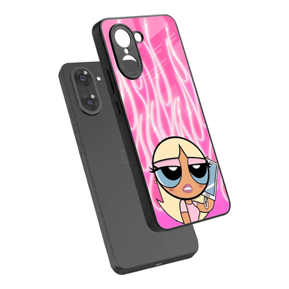 Chic Blaze sleek oneplus nord ce5 5g cover with tempered glass back and TPU edges