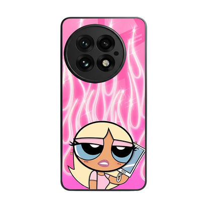 Chic Blaze back phone cover | glass case for oneplus 13