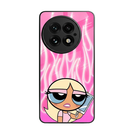 Chic Blaze back phone cover | glass case for oneplus 13