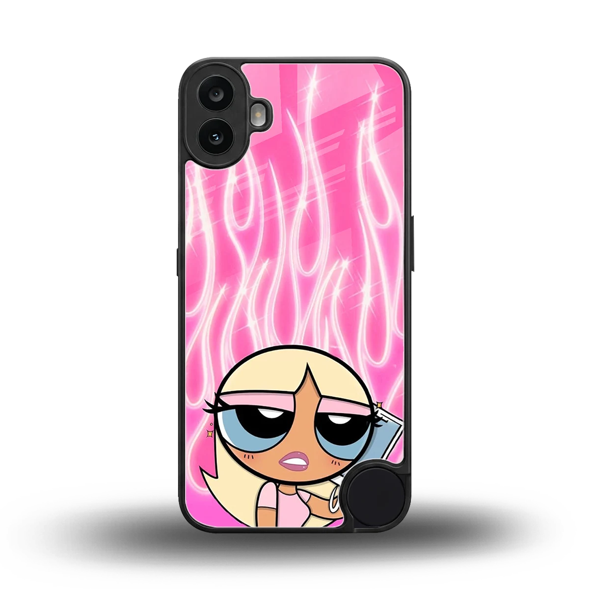Chic Blaze back phone cover | glass case for cmf nothing phone 1