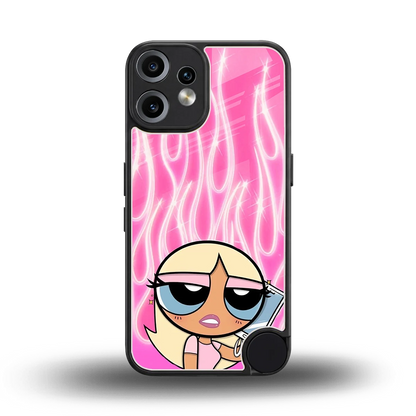 Chic Blaze back phone cover | glass case for cmf nothing phone 2 pro