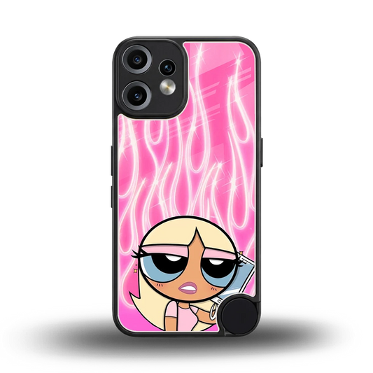Chic Blaze back phone cover | glass case for cmf nothing phone 2 pro