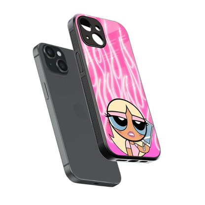 Chic Blaze sleek iphone 13 mini cover with tempered glass back and TPU edges