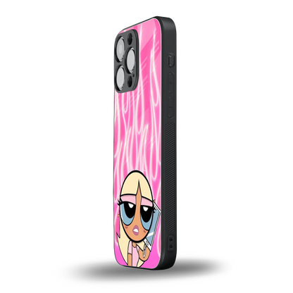Chic Blaze iphone 15 pro max mobile cover | shockproof glass phone case