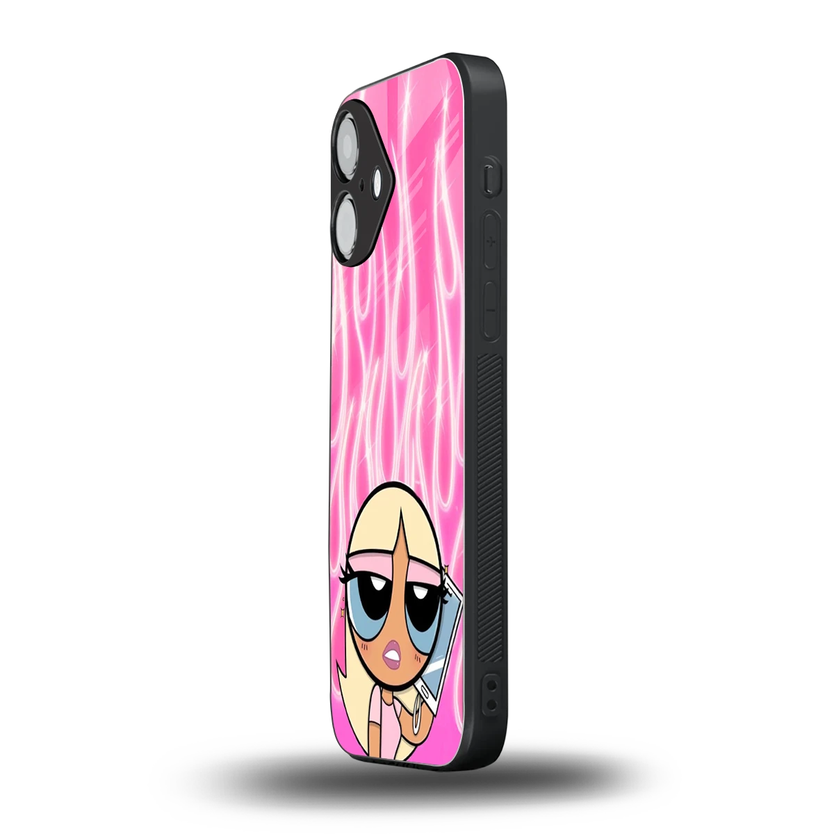 Chic Blaze iPhone 16 mobile cover | shockproof glass phone case