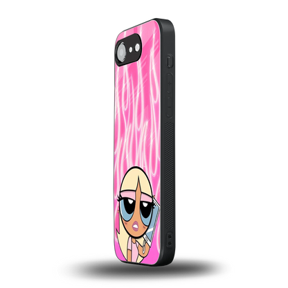 Chic Blaze iphone 16e mobile cover | shockproof glass phone case