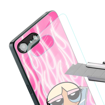 Chic Blaze stylish phone case for iphone 16e | glossy glass and slim fit