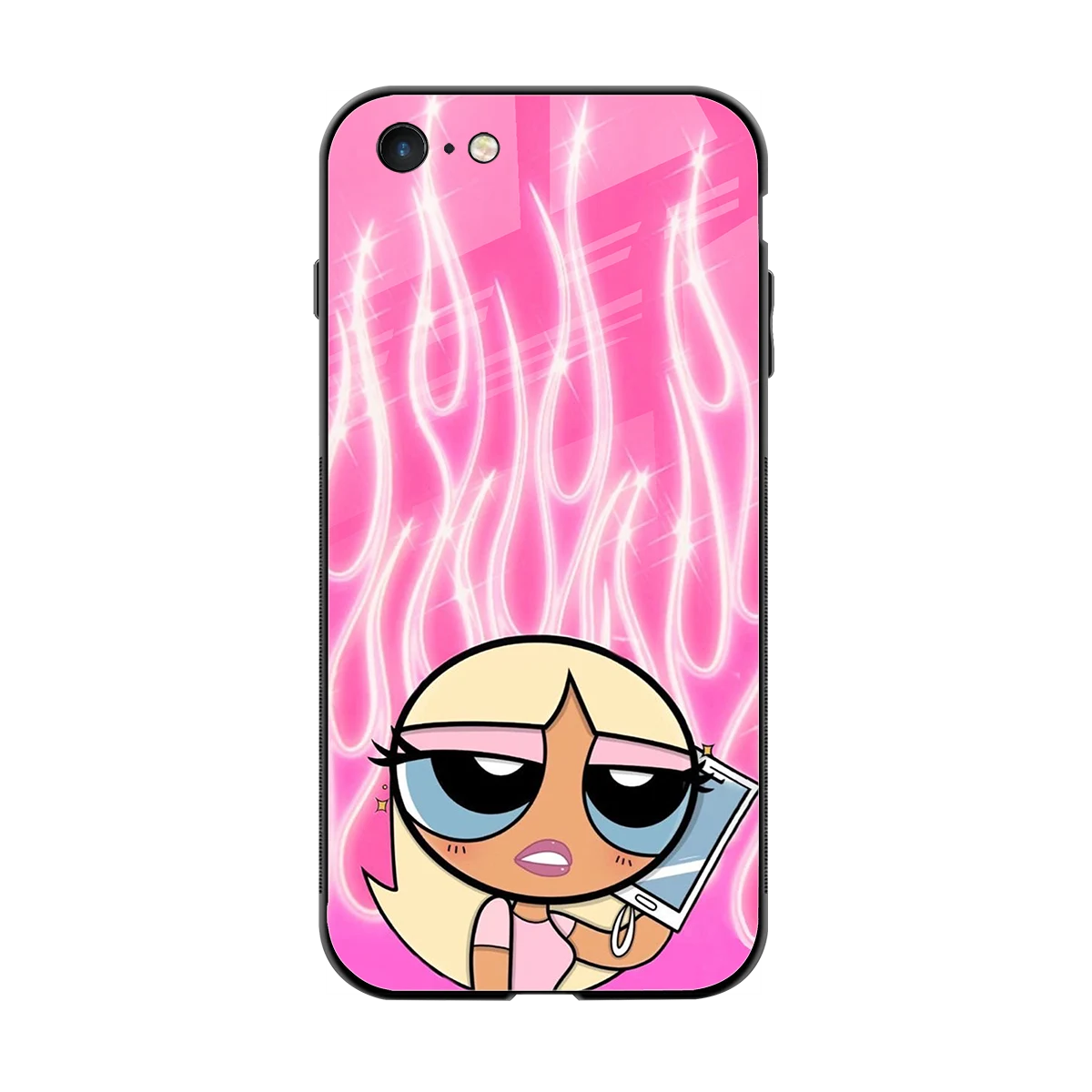Chic Blaze back phone cover | glass case for iphone 6