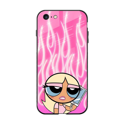 Chic Blaze back phone cover | glass case for iphone 6
