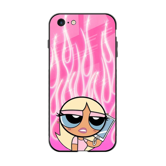 Chic Blaze back phone cover | glass case for iphone 6s