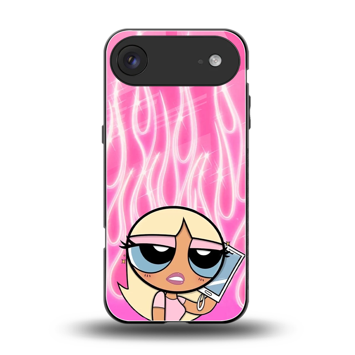 Chic Blaze back phone cover | glass case for iphone air