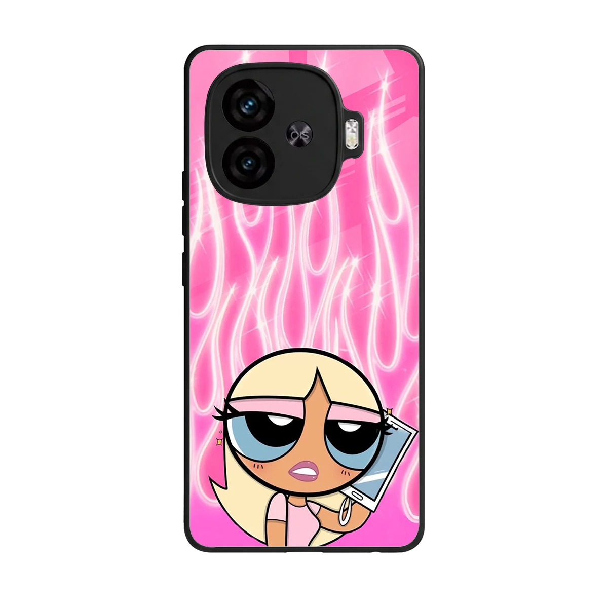 Chic Blaze back phone cover | glass case for iqoo neo 10r 5g