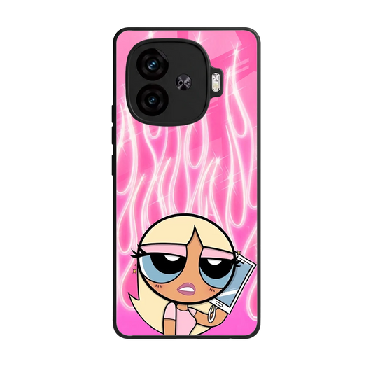 Chic Blaze back phone cover | glass case for iqoo neo 10r 5g