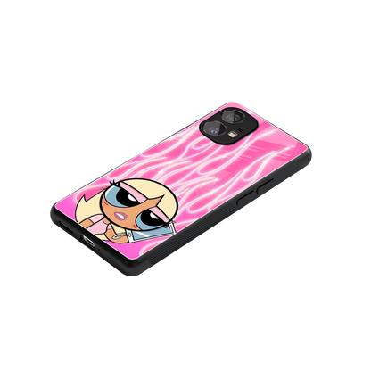 Chic Blaze stylish phone case for nothing phone 1 | glossy glass and slim fit