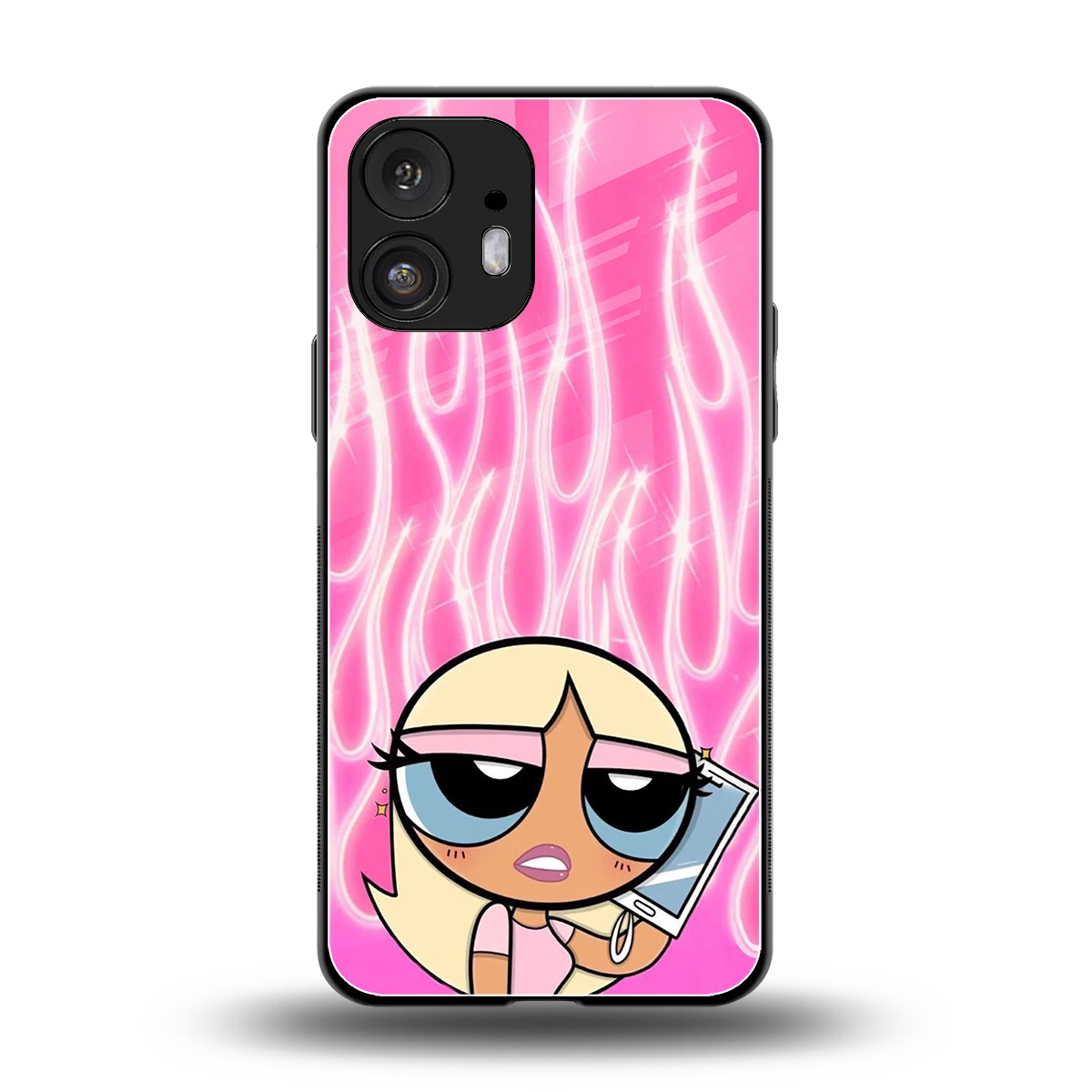 Chic Blaze back phone cover | glass case for nothing phone 2
