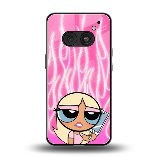 Chic Blaze back phone cover | glass case for nothing phone 2a